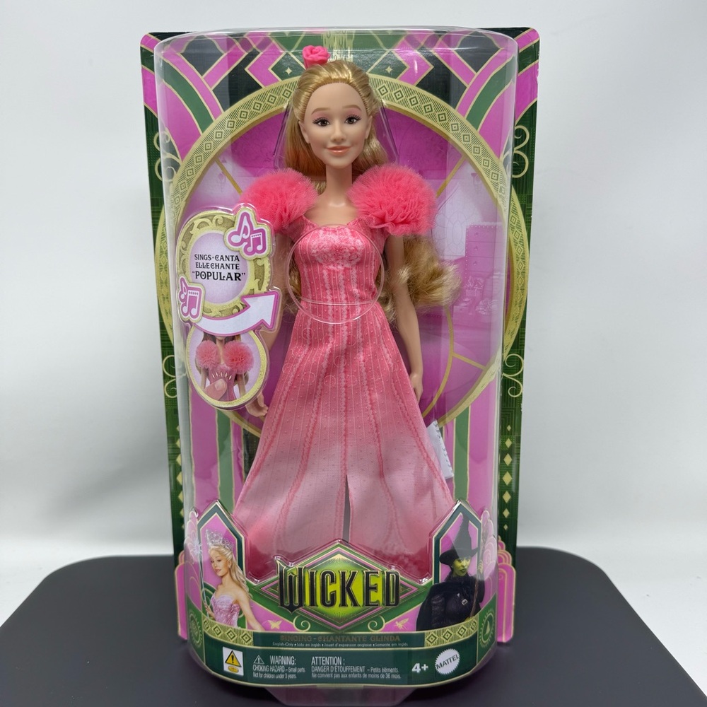 Mattel Wicked Movie Singing Glinda Doll RARE COLLECTIBLE